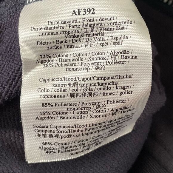 AERONAUTICA MILITARE Hoodie Sweater Size Large in Blue - Picture 7 of 8